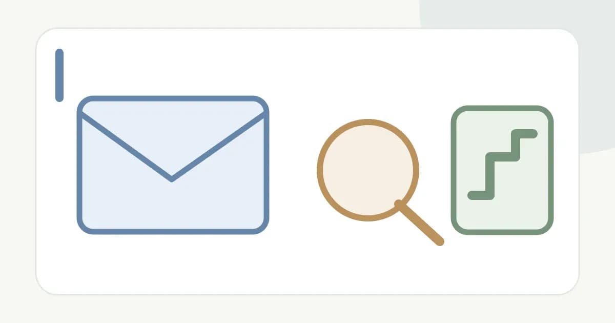 Gmail 대용량 메일을 찾고 보관 여부를 결정한 뒤 공간을 확인하는 도식